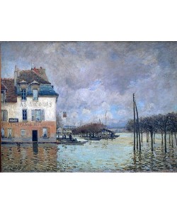 Alfred Sisley, Überschwemmung in Port-Marly. 1876