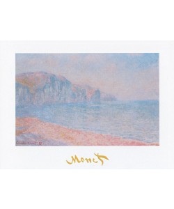 Claude Monet, Küste von Pourville (Offset)