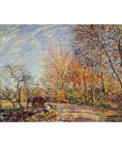 Alfred Sisley, Am Waldrand bei Fontainebleau. 1885