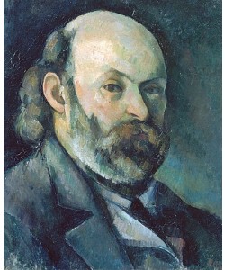 Paul Cézanne, Selbstbildnis. Um 1882/85