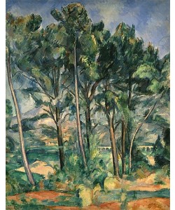 Paul Cézanne, Der Aquädukt. 1898/1900