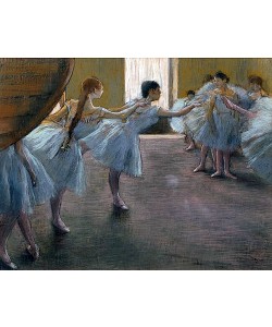 Edgar Degas, Ballett-Übungen. 1885/1890