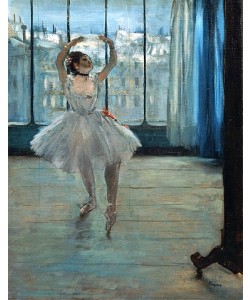 Edgar Degas, Tänzerin im Atelier. 1875