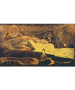 Paul Gauguin, TE PO (Die herrliche Nacht). 1890