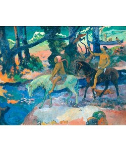 Paul Gauguin, Die Furt (oder: Die Flucht). 1901