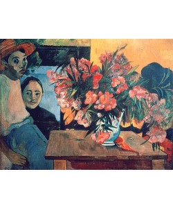 Paul Gauguin, TE TIARE FARANI (Der französische Blumenstrauß). 1891