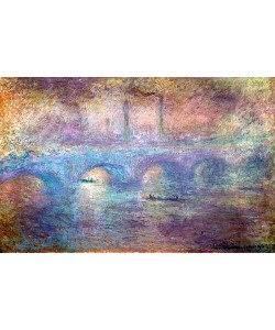 Claude Monet, Die Waterloo-Brücke im Dunst. 1903