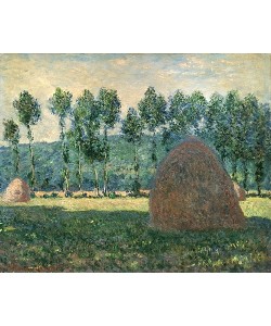 Claude Monet, Heuhaufen bei Giverny. 1884/1889