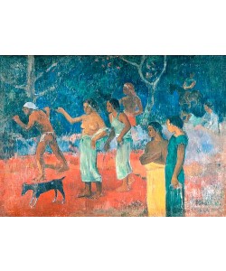 Paul Gauguin, Szene auf Tahiti. 1896
