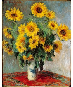 Claude Monet, Sunflowers (Offset)