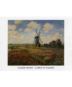 Claude Monet, Tulpen in Holland (Offset)