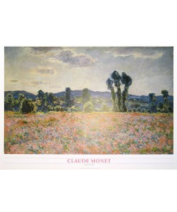 Claude Monet, Poppyfield, 1898 (Offset)