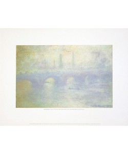 Claude Monet, Waterloo Bridge (Offset)