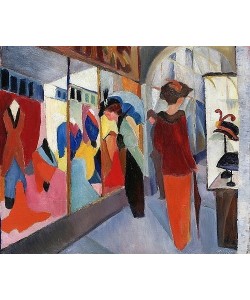 August Macke, Modegeschäft. 1913