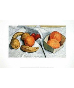 Paula Modersohn-Becker, Stillleben Orangen, Bananen, Zitronen, Tomaten (Offset)