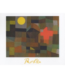 Paul Klee, Feuer bei Vollmond (Offset)