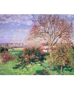 Camille Pissarro, Herbstmorgen in Eragny. 1897