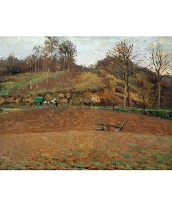 Camille Pissarro, Gepflügte Erde. 1874
