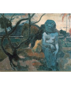 Paul Gauguin, RAVE TE HITI AAMU (Der böse Dämon ergreift Dich!). 1898
