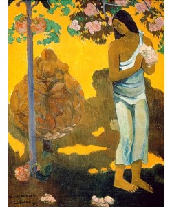 Paul Gauguin, TE AVAE NO MARIA (Frau mit Frühlingsblüten). 1899