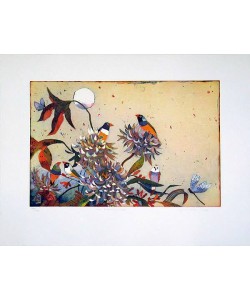 Votteler Jutta Im Mondgarten (Radierung, handsigniert)