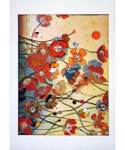 Votteler Jutta Blütenfest (Radierung, handsigniert)