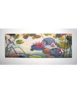 Votteler Jutta Bei den Seerosen (Radierung, handsigniert)