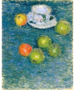 Alexej von Jawlensky, Äpfel und Tasse. Um 1903