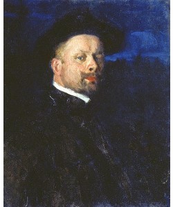 Alexej von Jawlensky, Selbstbildnis. Um 1890.