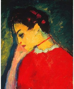 Alexej von Jawlensky, Frauenbildnis. 1909