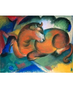 Franz Marc, Roter Stier. 1912