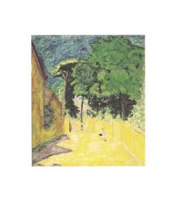 Pierre Bonnard, Weg in Vernonnet (Offset)