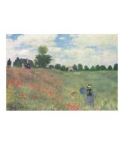 Claude Monet, Mohnblumen/Les Coquelicots (Offset)