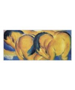 Franz Marc, Kleine gelbe Pferde (Detail)