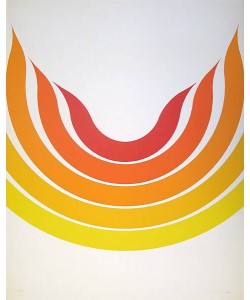 Oehm Herbert Augenblick und Dauer 1967 (Siebdruck, handsigniert)