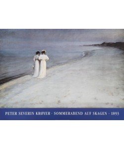 Peder Severin Kroyer, Sommerabend auf Skagen (Offset)