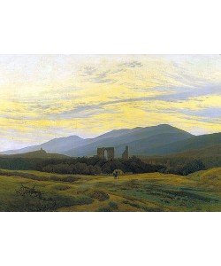 Caspar David Friedrich, Die Ruine Eldena im Riesengebirge. 1830/1834