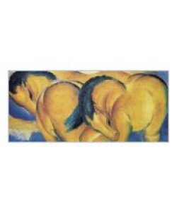 Franz Marc, Kleine gelbe Pferde (Detail)