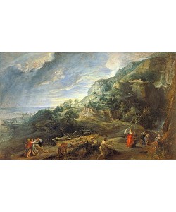 Peter Paul Rubens, Odysseus auf der Insel Feaci.