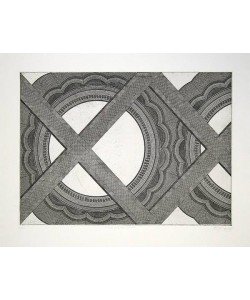 Gachnang Johannes Schweiz L´univers (30) (Radierung, handsigniert, nummeriert)