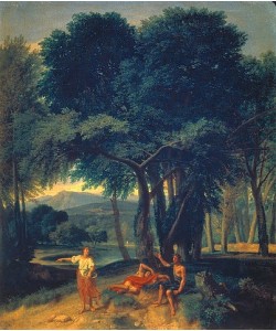 Jean-Francois I Millet, Rast im Wald.