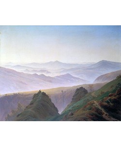 Caspar David Friedrich, Morgenstimmung in den Bergen. 1823 (?)