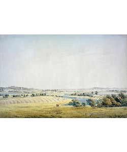 Caspar David Friedrich, Tal oberhalb von Putbus (Rügen). 1824/1825.