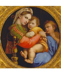 Raffael (Raffaello Sanzio), Die Madonna della sedia. Um 1514