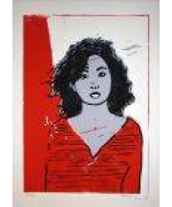 Hirthammer Josef Red and Black, 2011 (Linoldruck 3 Platten, num., handsigniert)