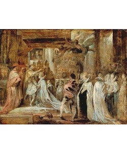 Peter Paul Rubens, Die Krönung der Königin Maria de Medici in Paris 1610. 1622/1625