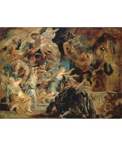 Peter Paul Rubens, Der Tod Heinrichs IV. und die Deklaration der Regentschaft Maria de Medici's.
