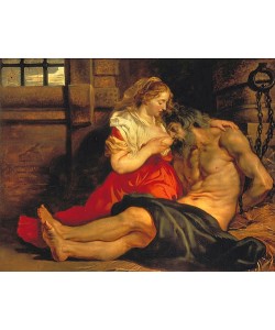 Peter Paul Rubens, Kimon und Pero (Caritas Romano). Um 1612