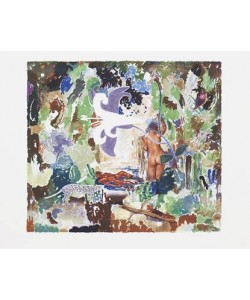 Weischer Matthias Tiger Lily (30) (Lithographie, handsigniert, nummeriert)