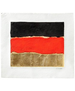 Schwarzer Bernd Deutschland Gold (Aquagravure, handsigniert, nummeriert)